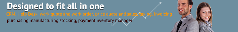 Acer CRM CRM, Help Desk, work quote and work order, price quote and sales, taxing, Invoicing  - www.infoglaze.com